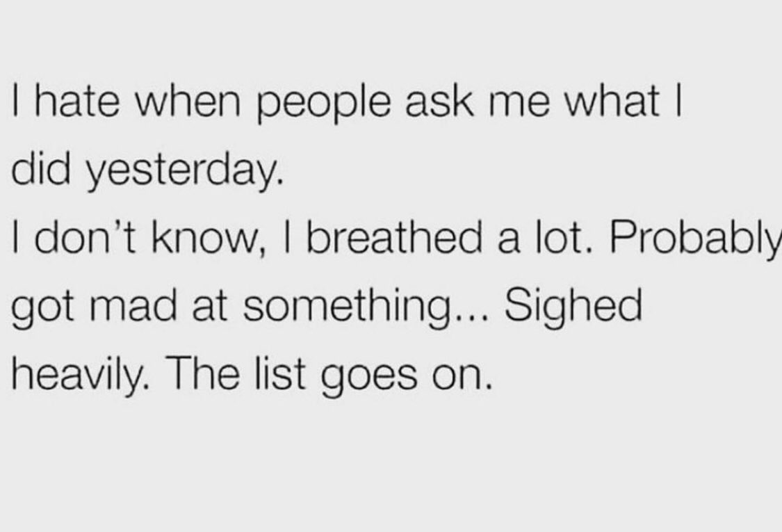 atravous's tweet photo. But for real, what did you do yesterday? #itsablur https://t.co/CmSFr3BcIZ