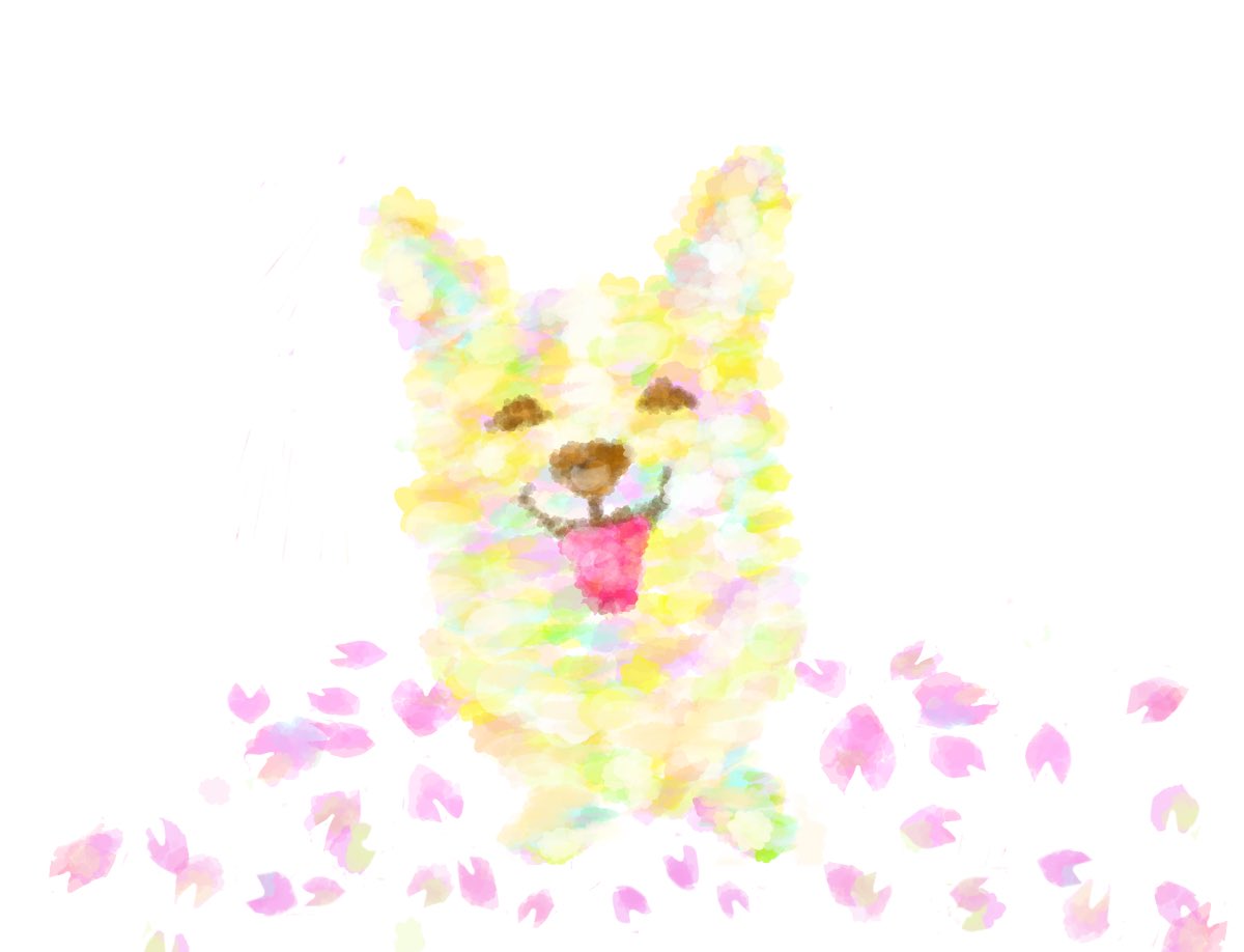 コーギーイラスト