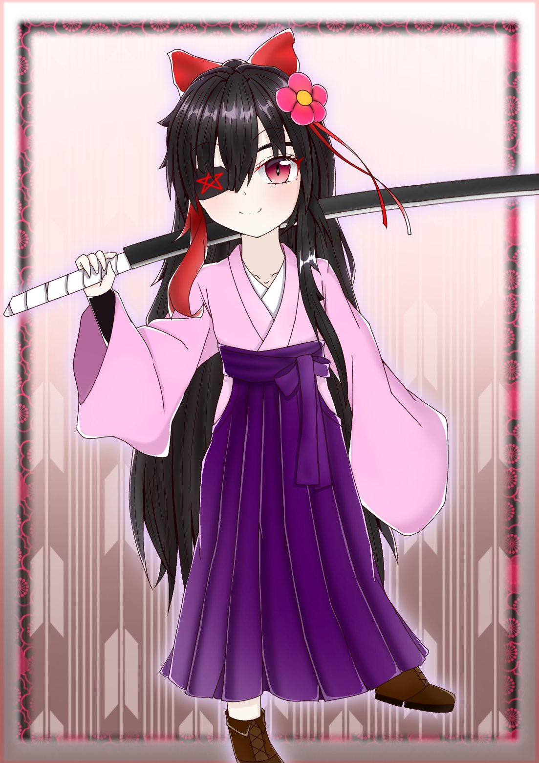 Sterben オリキャラの女の子 名前は枷取梅ちゃん オリキャラの菜緒ちゃんの祖母っていう設定 刀は布都御魂剣 オリジナル オリキャラ 創作 イラスト 女の子 袴 絵描きさんと繋がりたい T Co Nwmukkiski Twitter