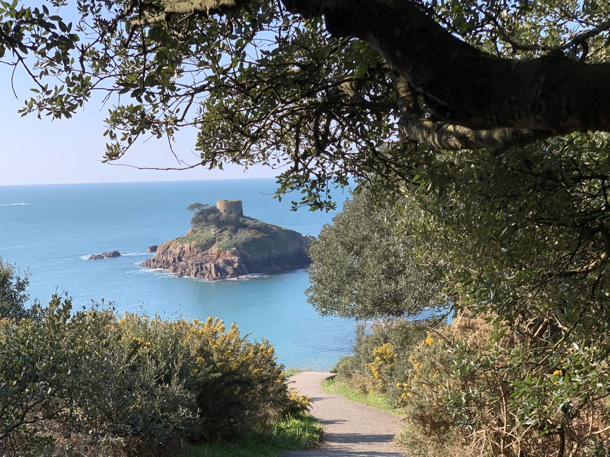 TracyMourant's tweet photo. The path down to #Portelet #JerseyCI https://t.co/ljDoxJAMQA