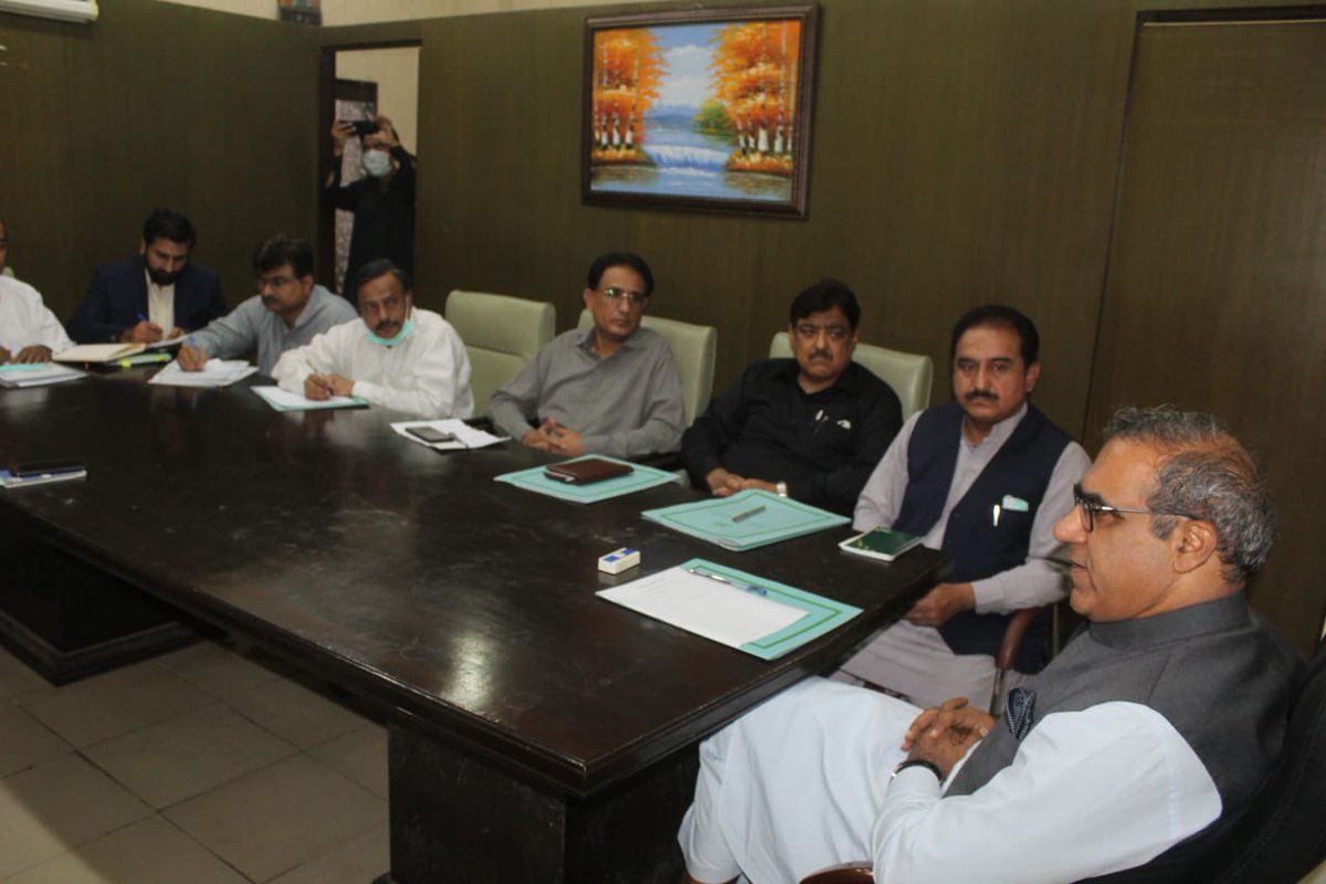 SindhSecretary's tweet photo. To improve efficiency and service delivery, team work is the key. Through Regular Directors’ Conference we deliberate upon issues and solutions. Objective always is better public service. https://t.co/hTRdW32kod