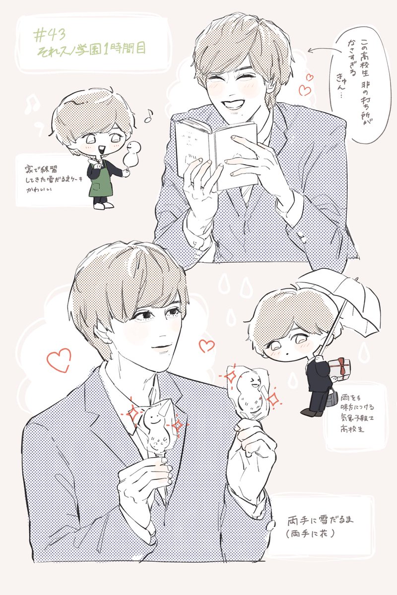 高校生阿部くんのホワイトデー それスノ美術部 それスノ学園 トコの漫画