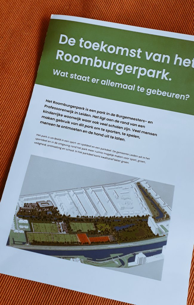 Toekomst #Roomburgerpark goed weergegeven. Je kunt voor of tegen zijn, maar #sporten &amp; #bewegen dichtbij huis draagt bij aan #gezondeleefstijl en zeker in een #groen #wijksportpark
We mogen er over meebeslissen #17maart2021 #referendum <a href="/GemeenteLeiden/">Gemeente Leiden</a> 
roomburgerparkleiden.nl