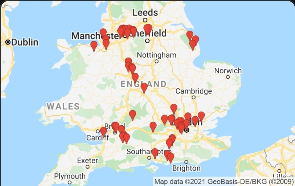 DDHProMed's tweet photo. Our staff love to travel! This is just one member of staff showing where they have been supporting @ProMed999 since January!
Near, far, where you are we can support your event or Production with our team of Medics, Covid Supervisors and other specialist roles. https://t.co/b1j9SJwfs3