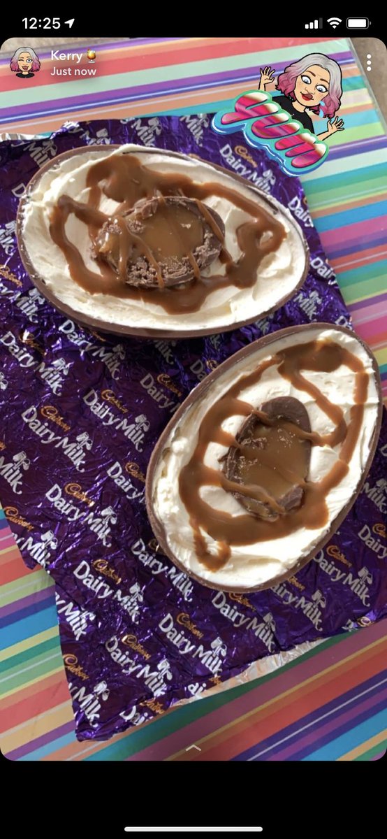 MastersKerry's tweet image. Cheesecake Easter eggs 🤤
