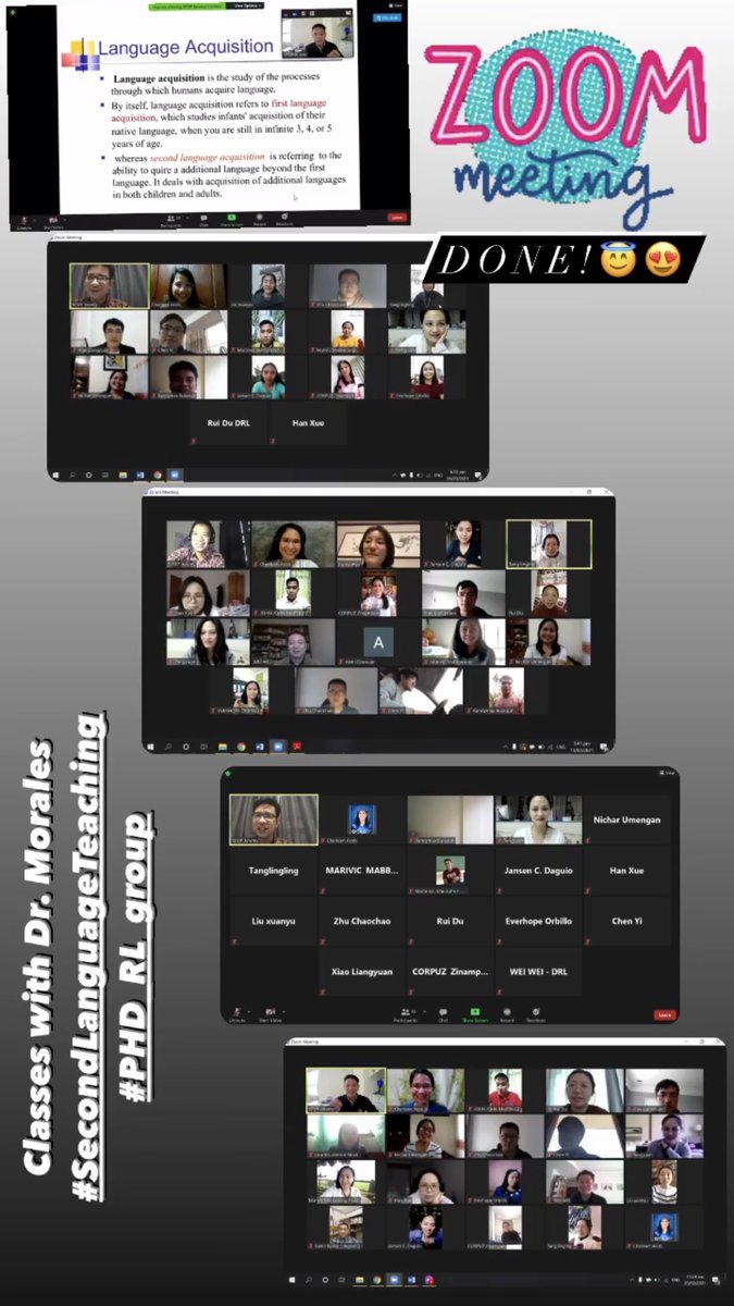 charleenramones's tweet image. So much learnings in this class with our exceptional professor.😍
#donewithhisclass 😇
#SecondLanguageTeaching
#PHDRLgroup ❤️