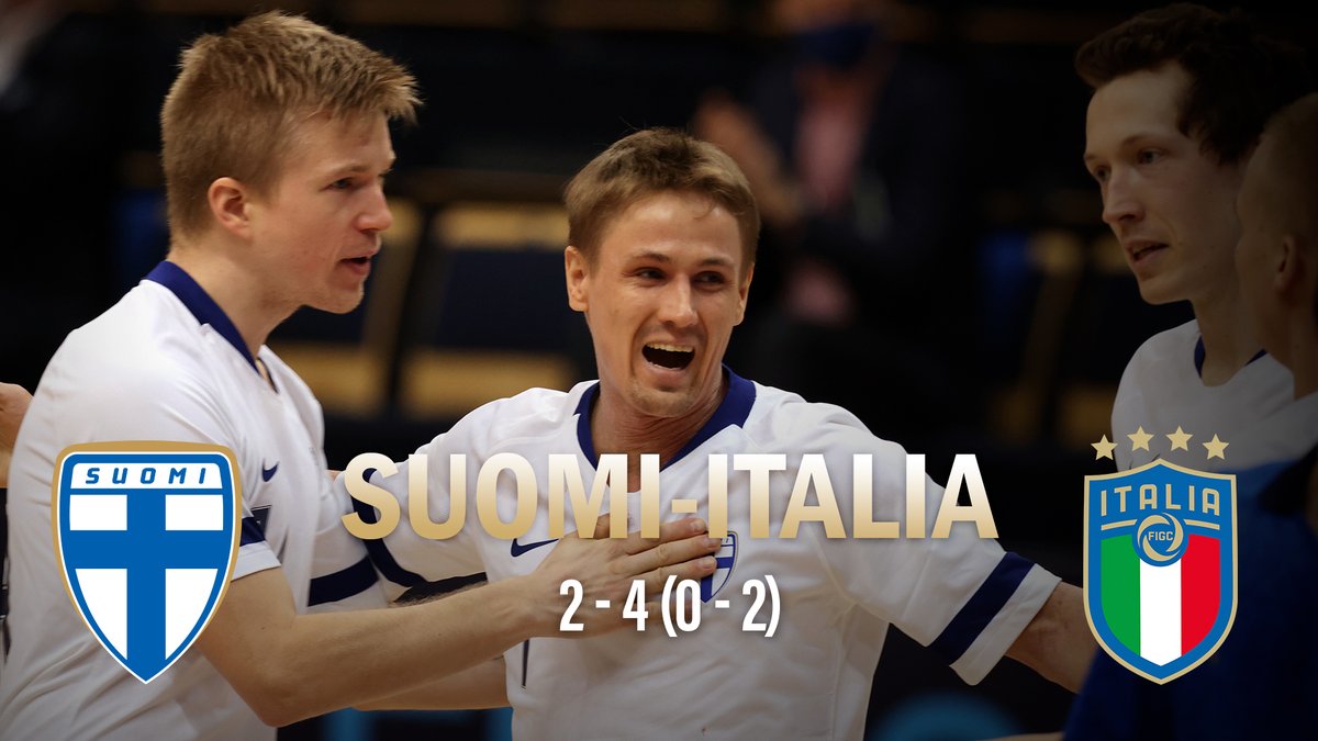 FutsalSuomi's tweet photo. Kohokohdat Suomi – Italia ottelusta!🇫🇮🇮🇹
Katso Palloliiton YouTube-kanavalta maalikooste.
📺 https://t.co/AOUjB8KGN4
Jarmo Junno tykitti komeasti 1-2 maalin ja Lassi Lintula viimeisteli maajoukkueuransa ensimmäisen osuman!💪🔥
#FutsalFi #FINITA #FINMON https://t.co/3I2HeRihFa
