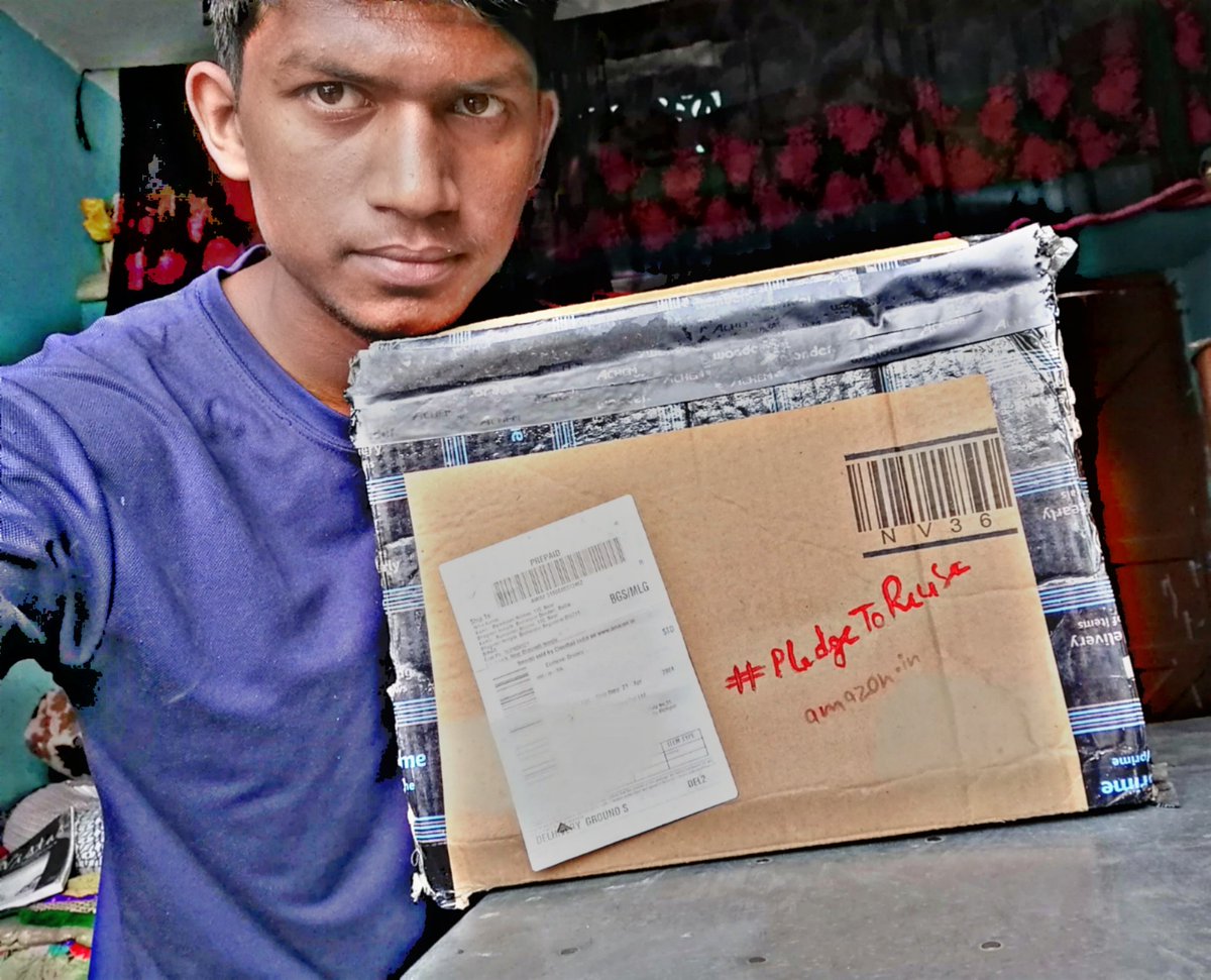 ImNitinRoshan's tweet image. &quot;I #PledgeToReuse♻️ the Amazon boxes to store my all old books 📚 &amp;amp; notes 🗒

#PledgeToReuse
@amazonIN