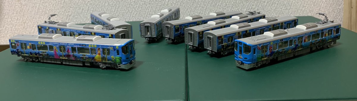 マリオ列車こと323系LS15編成 SUPER NINTENDO WORID号が完成しました