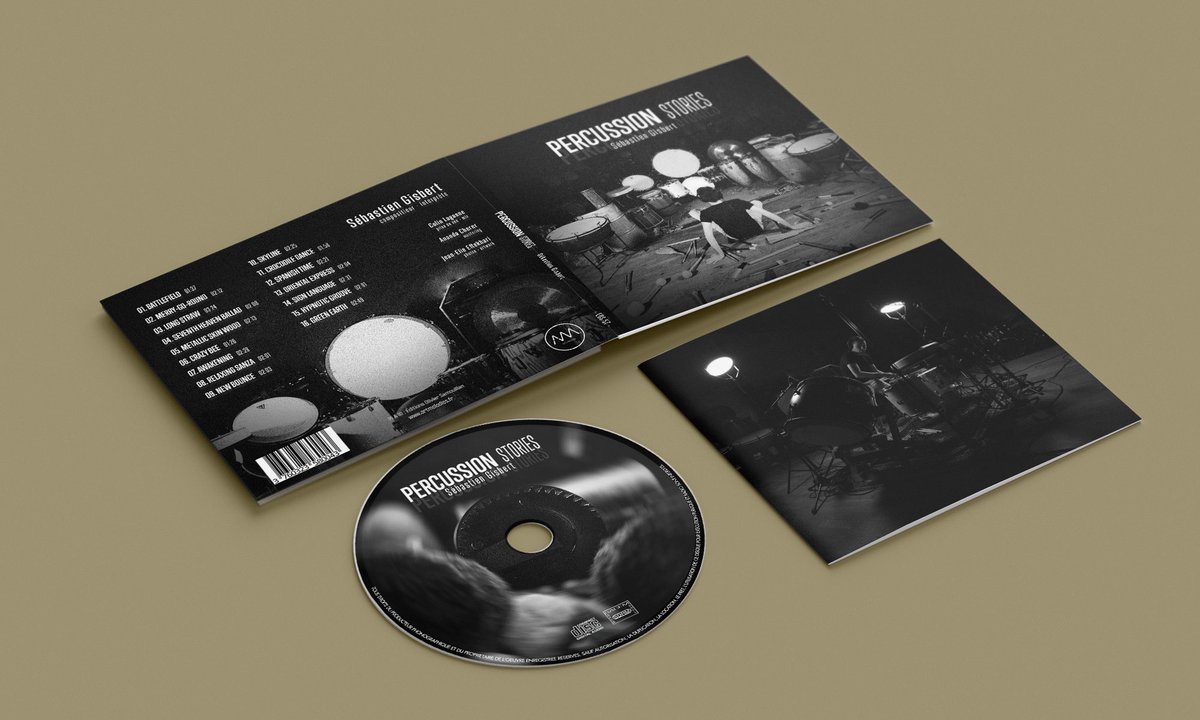 SebastieGisbert's tweet photo. Il est tout beau et il sera disponible en version physique autour du 20 Mars (CD + Vinyles).

👉Pour précommander votre album : https://t.co/r38rG7OyEn
👉Pour précommander votre vinyle : https://t.co/DaXNuzvbJI

@ArtMelodies #artmelodies #percussionstories https://t.co/PniWo1TMnQ