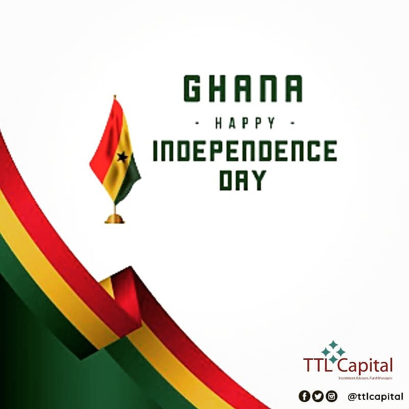 TTL_Capital's tweet photo. Our forefathers fought for the Independence of our nation. It is your duty to invest towards your own financial independence.
TTL Capital Ltd. wishes you a Happy Independence Day.🇬🇭

#happyindependenceday #6thmarch #ghanamonth #ttlcapital #ttIncomeHavenFund https://t.co/P9KLmletIM