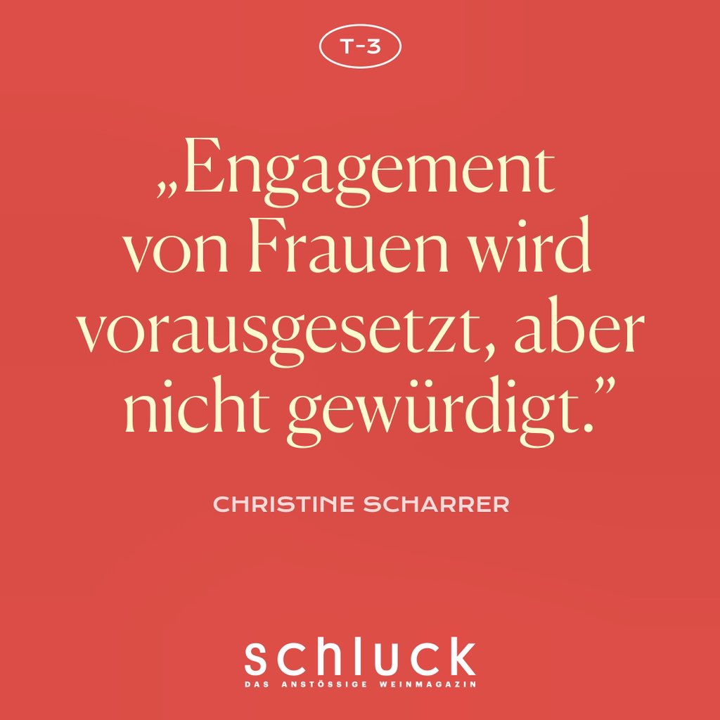 8. März ist alle Tage! Gerade in der Weinbranche werden Frauen immer noch zu wenig gewürdigt - am Montag ändern wir das!

#weinfrauen #frauenandiemacht #weltfrauentag #womeninwine #schluckmagazin #weinmagazin #indiemagazine #weinliebe #femaleempowerment #femalepower #mehrliebe