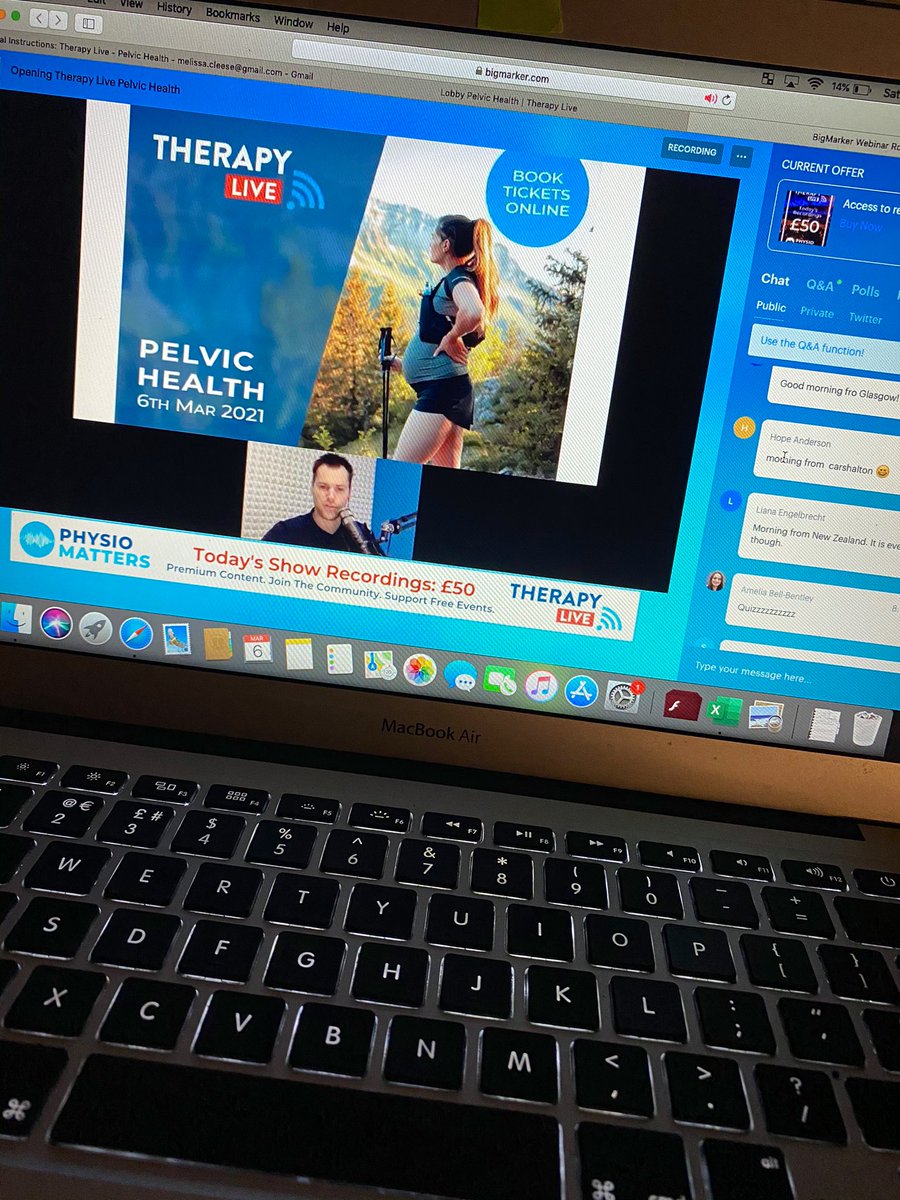 Melissa_Cleese's tweet image. Looking forward to a brilliant day of learning today! #TherapyLive #PelvicHealth