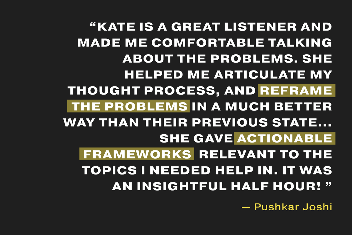 katepincott's tweet photo. #Testimonial Time! Want in? Let's talk 🤟🖤
Join the waitlist...https://t.co/PI6H3t46eg #designcoach https://t.co/ujGK52dP4W
