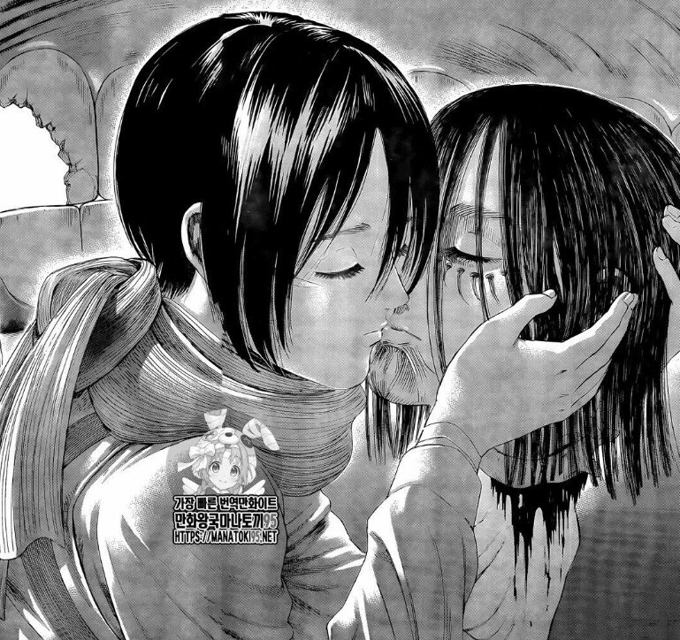 when they finally reply, there is no explicit "i love you". they reply in a way that hange and eren would best understandlevi, who has always dedicated himself to humanity dedicates his heart to hangemikasa wraps the scarf, the sign of their enduring love, and kisses eren