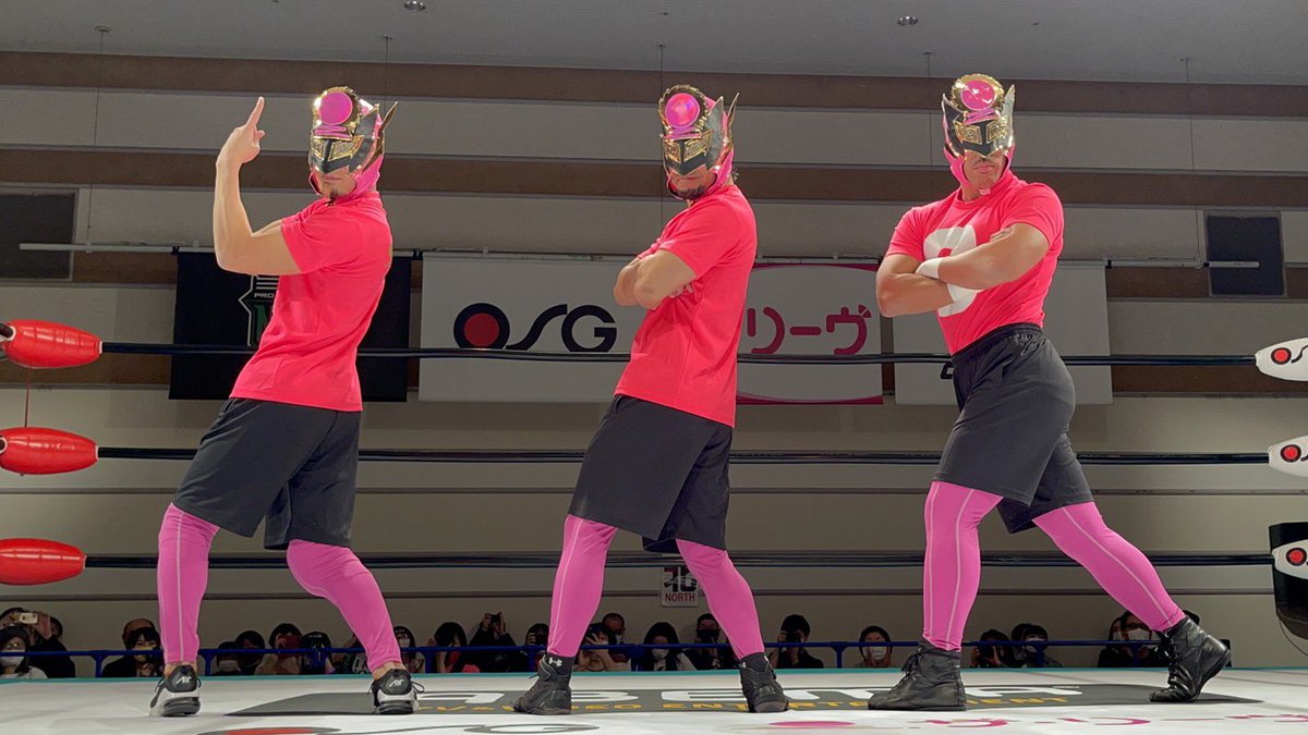 プロレスリング ノア 空き室に困ったら ザ リーヴ ザ リーヴマスク1号 ザ リーヴマスク2号 ザ リーヴマスク3号 横浜の地に見参 Noah Ghc