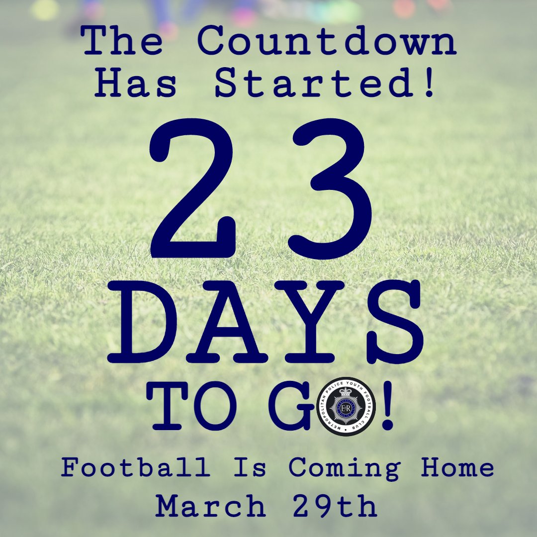 MPYFC's tweet photo. 📣COUNTDOWN!!!!!!!!!!
⚽😍⚽😍 "Football's Coming Home!"
#TheCountdownHasStarted
#March29th https://t.co/Yf6UtQOkCj