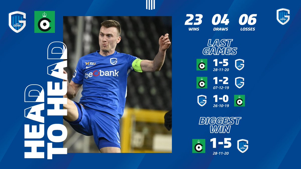 KRCGenkofficial's tweet photo. [Volgende wedstrijd]
📅 Zondag 7 maart, 20:45
📍 #LuminusArena
🆚 @cercleofficial 

#mijnploeg #gnkcer #H2H https://t.co/oaFVp3SPJh
