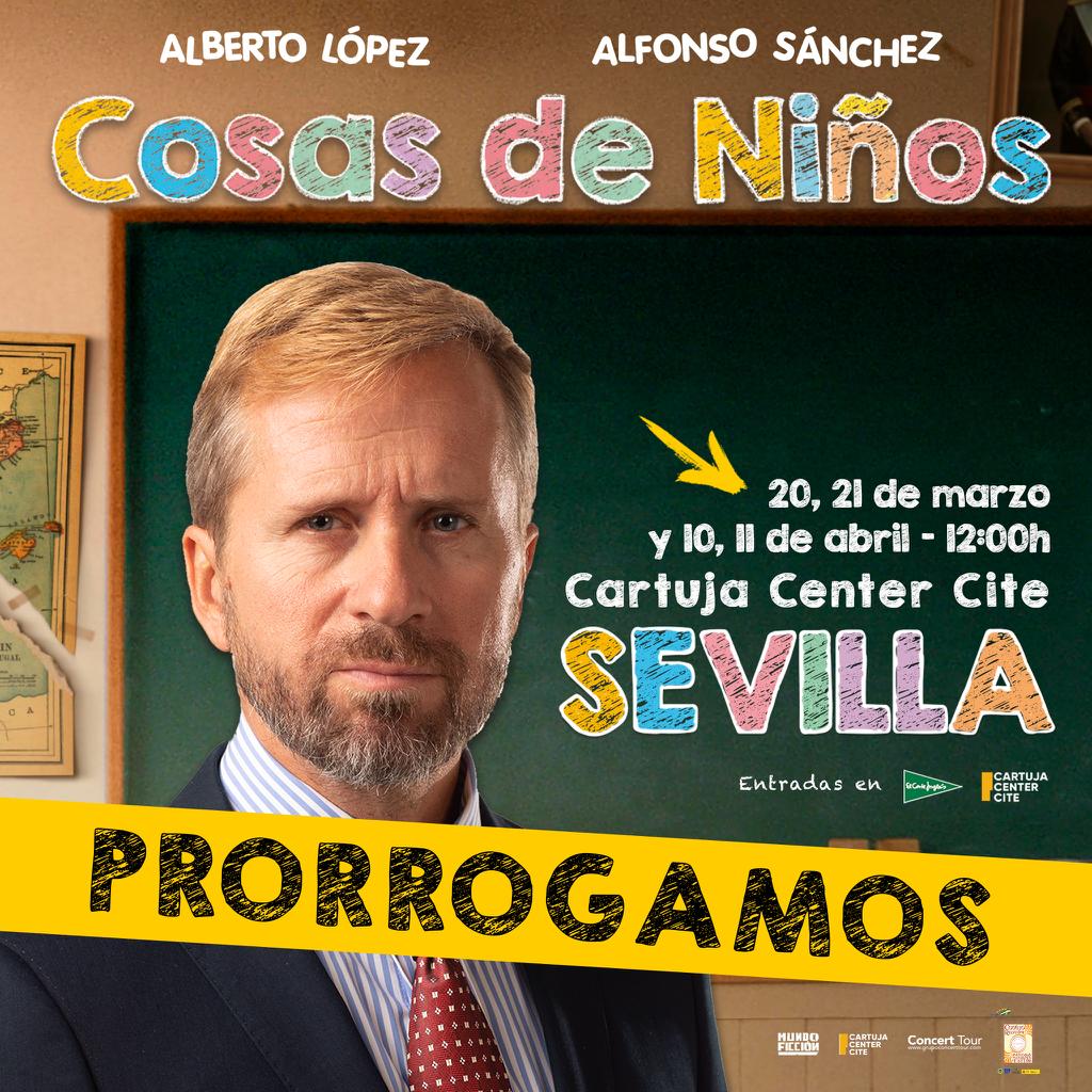 ¿No es maravilloso prorrogar tras el primer fin de semana por aclamación popular?
¡Gracias!
Con un RT nos ayudáis con la promo. Ole ustedes!!
#cosasdeniños 
Link entrada en bio.