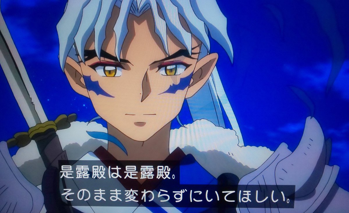 睦月 犬の妖怪一家 祖父 犬の大将 息子 長男 殺生丸 娘孫 とわ せつな 長男の娘 双子 もろは 次男娘 義娘 りん 長男の嫁 半妖の夜叉姫