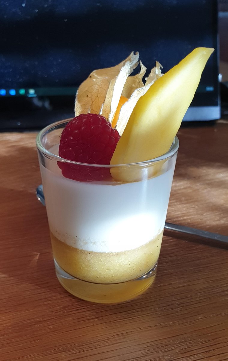 Erfrischender und fruchtiger Start in den Tag.
Leckerer Starter (auch als Dessert geeignet) mit Mango-BabyBananen Püree,  Buttermilch-Creme und fruchtigem Topping. Ohne Zugabe von Zucker. #reinesProdukt #culinarymedicine #culinarymedicinede #natürlichgesund #foodismedicine