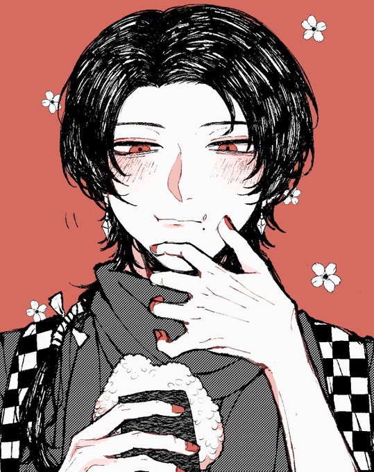 ご飯食べてる加州を見守りたいの絵
⚠️喋ってる 