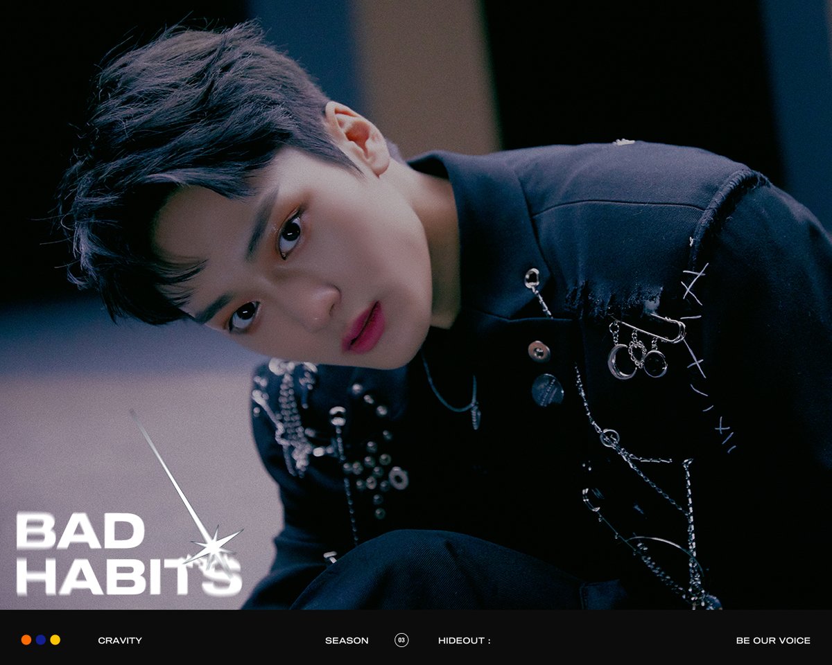 CRAVITY
SEASON 3 <HIDEOUT>
BE OUR VOICE
Bad Habits💥

CONCEPT PHOTO 2
태영(TAEYOUNG)

#CRAVITY #크래비티
#HIDEOUT 
#BE_OUR_VOICE
#Bad_Habits