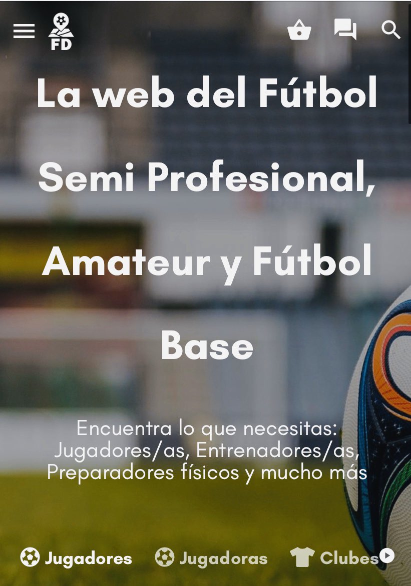 futsdata's tweet image. 👉Eres entrenador/a de fútbol amateur y te gustaría comentar aspectos de tu trabajo con entrenadores de categorías superiores?
👉Eres analista,scouting y te gustaría colaborar con entrenadores?

Entra en futsdata.com y conoce a profesionales del fútbol.
Encuéntralos