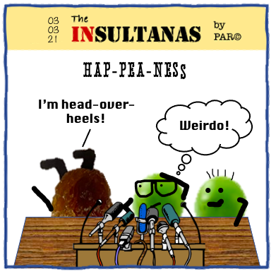 insultanas's tweet photo. "Insultanas is brought to you today by the letter 'Pea' and the number three. The Insultanas are not a Sesame Workshop Production." https://t.co/G6BIMx41jm