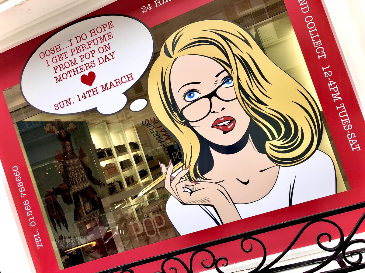 Mothers Day alert🥰 With a week to go, we will be in the perfumery Tuesday-Saturday between 12-4pm for click and collect orders and taking your calls. Make sure you spoil her, after 12 months of home schooling, she’s earned it 🎁