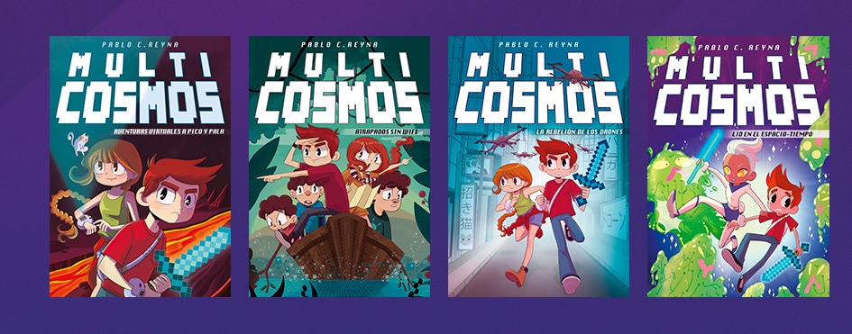 tormenta_libros's tweet image. 📢 Para los que buscabais #MultiCosmos como si se tratara del tridente de diamante, ¡buenas noticias! La colección al completo vuelve a estar disponible en librerías. Aventuras virtuales (en papel) a partir de 8 años.
👉 bit.ly/3bqhced #Infantil #Humor #Aventura
