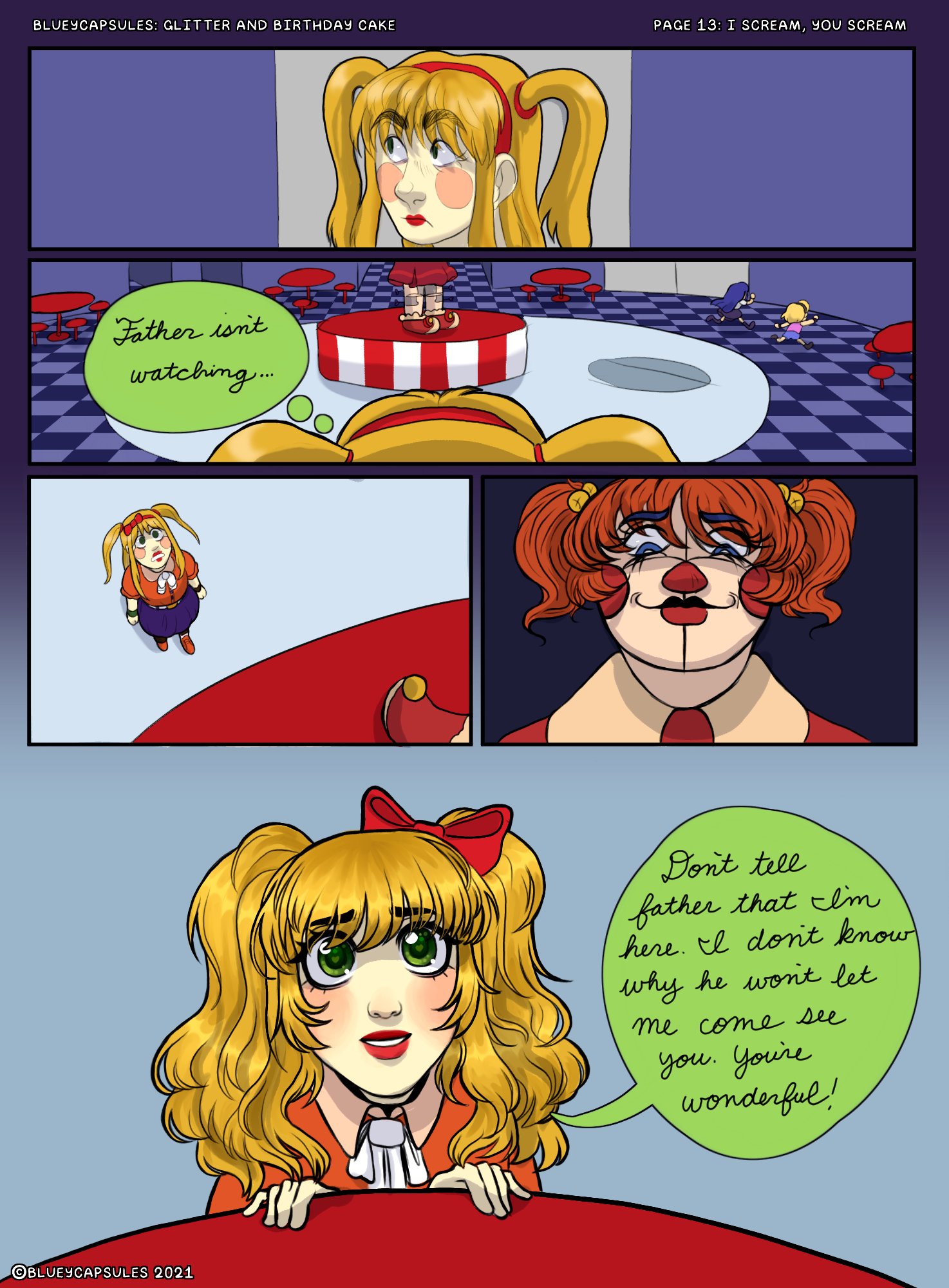 Bluey Capsules BR on X: CW // MORTE IMPLÍCITA DE UMA CRIANÇA - - - #FNAF # Blueycapsules / X