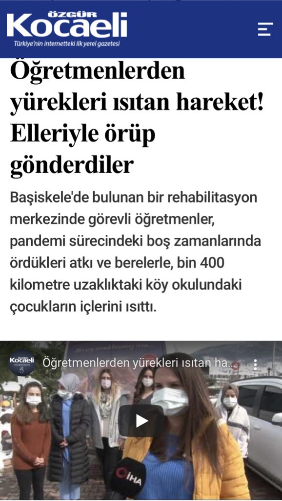 YÜREKLERİ ISITAN HAREKET📌🌸 Haberin devamı için ⏩ ozgurkocaeli.com.tr/video/6554161/…