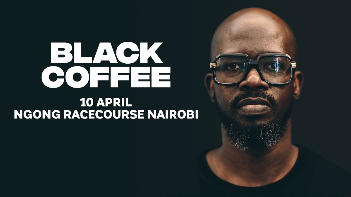 It's official! <a href="/RealBlackCoffee/">Black Coffee</a> is coming to Ngong Racecourse Nairobi on Saturday, 10th April 2021 for the next edition of MUZE Open Air. 

Tickets are on sale now ONLY at muzeclub.com