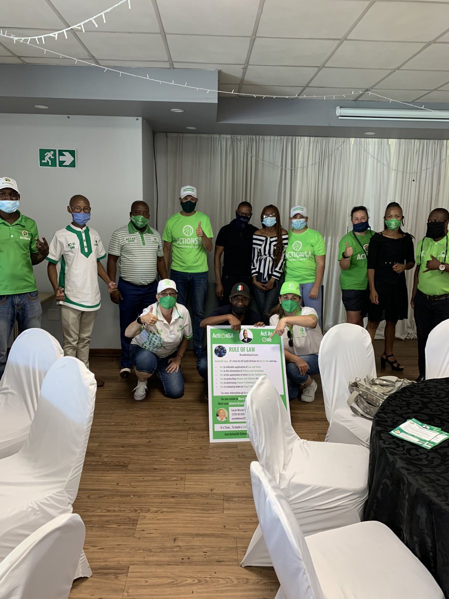 sahara67's tweet photo. #WeActAsOne Exci and activists working in Ward 23 @HermanMashaba @Action4SA @JohnMoodeyGP @FunzelaZA @NkeleMolapo https://t.co/dk3XNKjCCx