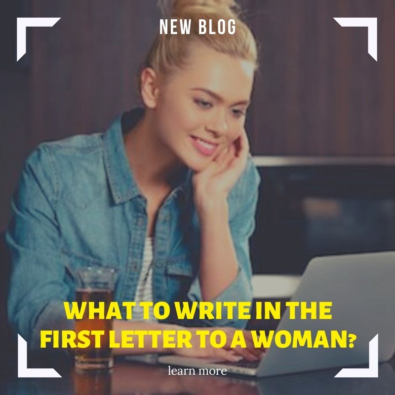 ElenasModelsTW's tweet image. What to write in the first letter to a woman?
blogs.elenasmodels.com/en/what-to-wri…

#FirstLetter #DatingTips #ElenasBlog
