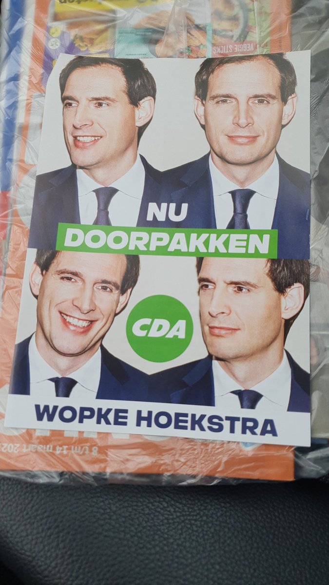 Mooie flyer in de brievenbus, #wopkehoekstra met zijn mooie plannen.,direkt in de vuilnisemmer hiero !!