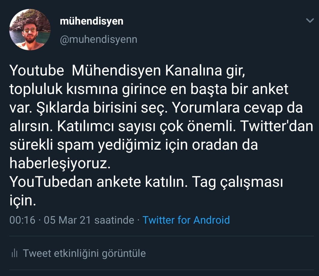 muhendisyenn's tweet photo. Bir soru sorduk diye 3 gün ceza yedik.
Kalenize sahip çıkın çünkü yine soracağız.
Rt yapın mesajı okusunlar.
Sizlerde bu fotolarını paylaşın.
Mühendisyen ne durumda görsünler.
Seri şekilde Rt yapın duyurun lütfen
Tag çalışması devam edecek.

#ziyaselcukistifa https://t.co/H0xo2ze3hK