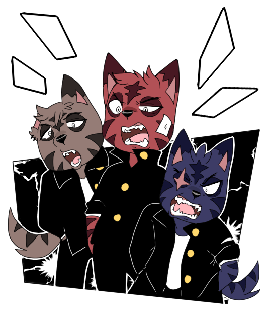 _Dragon_Maid_'s tweet photo. Haven't posted in a while due to college, but here are some doodles!
Gin with his siblings as little kids!
The Kai bros!
And Gin and his pals, John and Smith, free falling~

#銀牙 #Ginga https://t.co/X6NLzinhxC