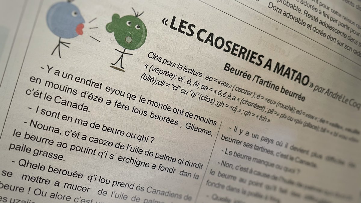 benard_jeremie's tweet photo. « Les caoseries a Matao » 👏👌👍@HebdoArmor  #gallo #Bretagne https://t.co/gcmU6PhFaA