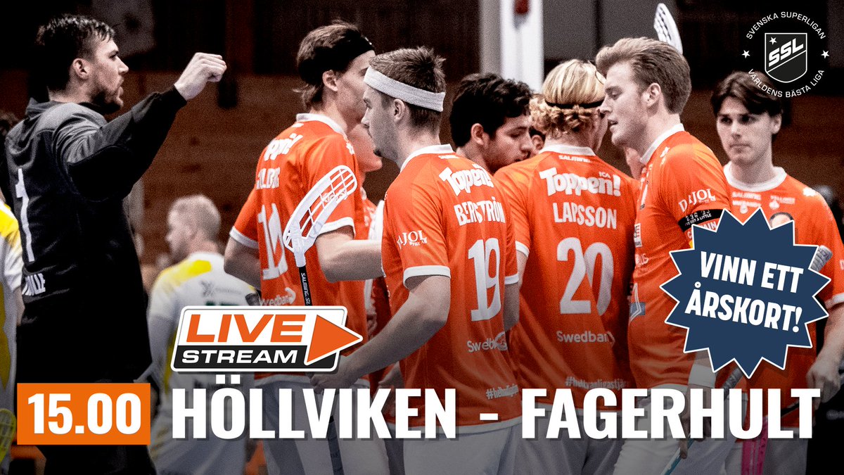 HollvikenIBF's tweet photo. ⭐ SISTA HEMMAMATCHEN - VIKTIGASTE MATCHEN NÅGONSIN ⭐

Klockan 15.00 idag spelar Höllviken sin kanske viktigaste match någonsin, hemma mot gästande Fagerhult Habo.

Vi hoppas, vill och behöver vinna idag. 🙏

Se matchen på Sydsvenskan: https://t.co/JhBs2rStiP https://t.co/M3F97iB7xu