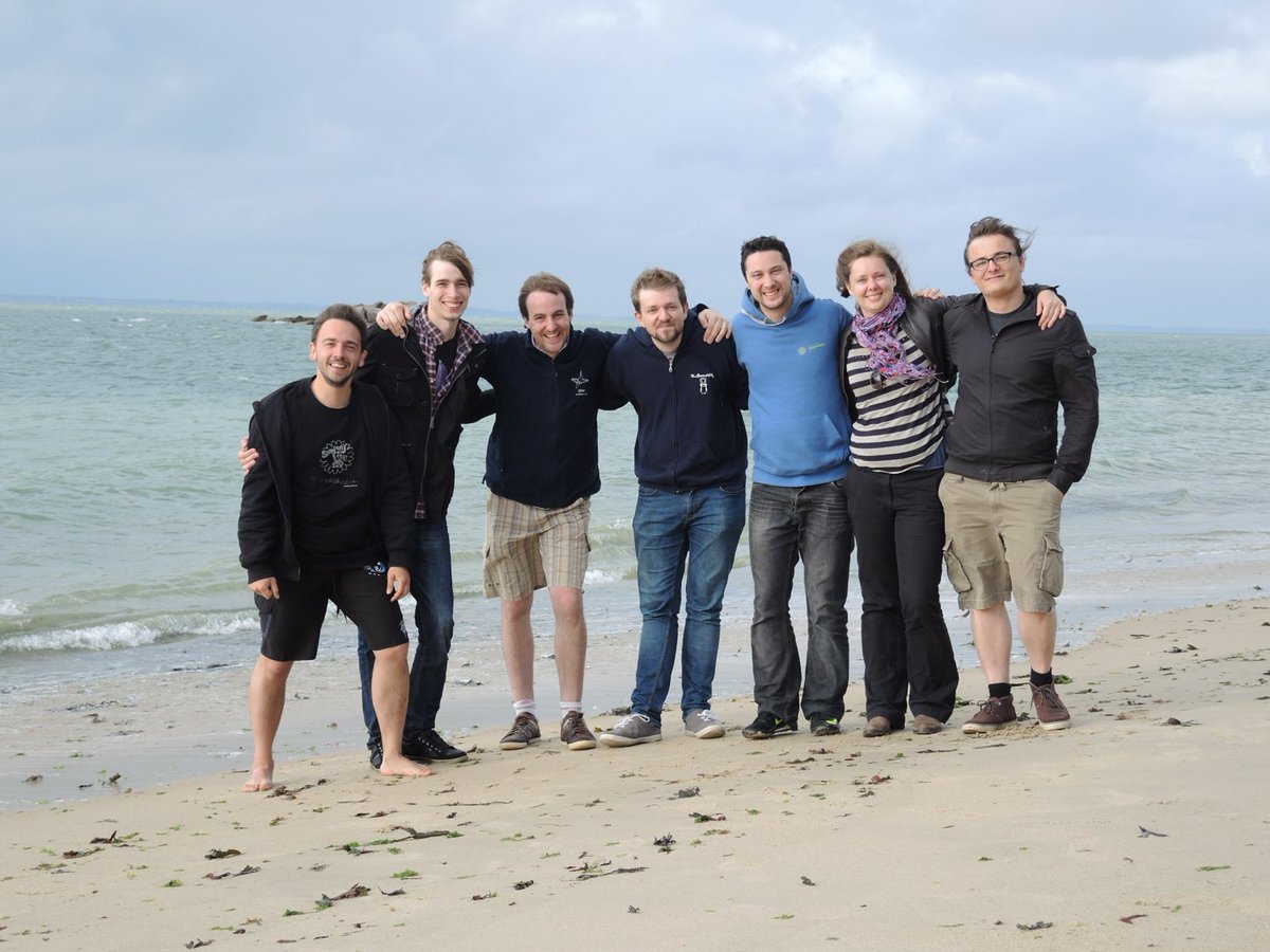 It's a special day today. Seven years ago, on March 6th, we released the v1.0.0 of @akenepim community edition. A huge thank you to our team, our community, our partners, our customers. You made what Akeneo is today. Time flies, here is the team at that time. #opensource #pim