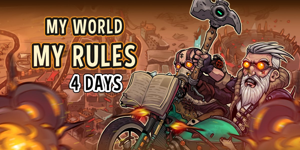 🔨 4 Days to Arkadius rules 🔨

Android: play.google.com/store/apps/det…

iOS: apps.apple.com/us/app/quest-4…