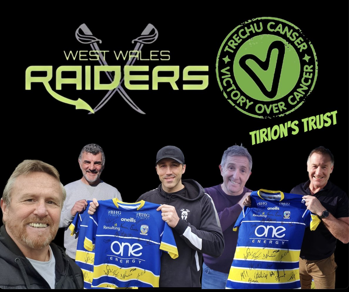 West Wales Raiders (@wwraidersrl) on Twitter photo The Raiders are pleased to announce that they will be working together with ex <a href="/WalesRugbyL/">Wales Rugby League</a> internationals in supporting Tirion’s Trust. The ex internationals will be walking from Principality Stadium to <a href="/NantymoelR/">Nantymoel RFC</a> on 20th March. The Raiders are pleased to announce that they will be working together with ex <a href="/WalesRugbyL/">Wales Rugby League</a> internationals in supporting Tirion’s Trust. The ex internationals will be walking from Principality Stadium to <a href="/NantymoelR/">Nantymoel RFC</a> on 20th March.