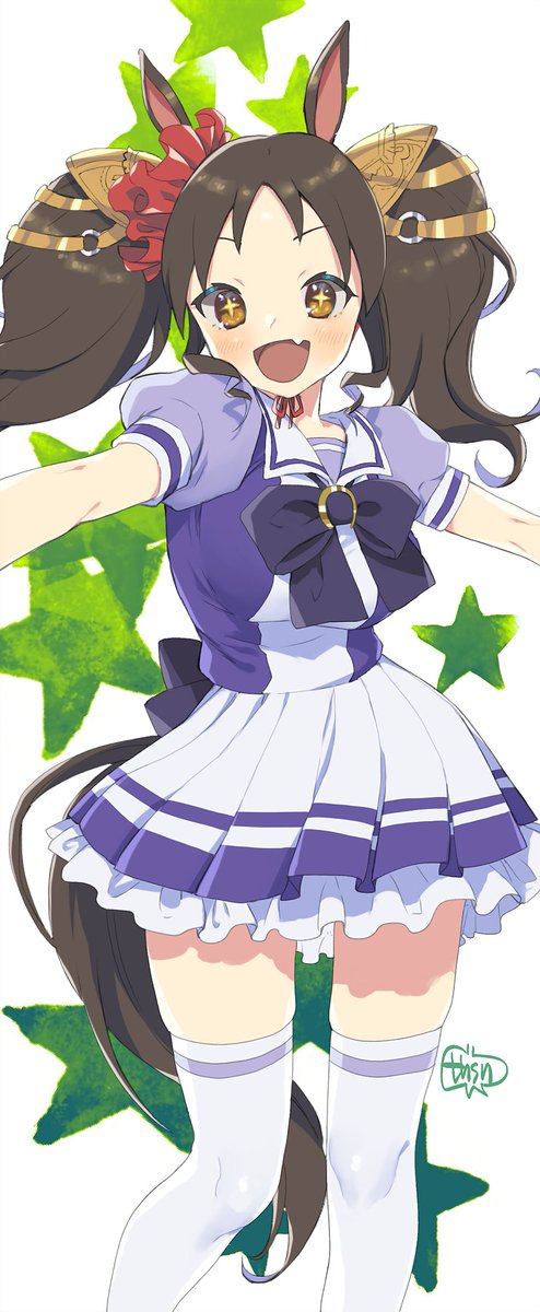 マーベラスサンデーちゃんとってもマーベラスで可愛いんじゃあ〜 #ウマ娘 