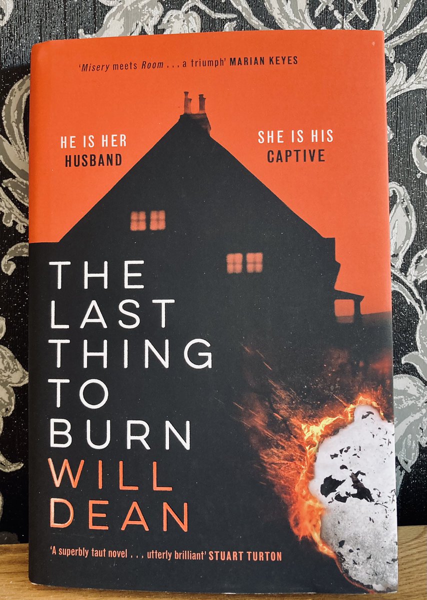 #SaturdayGiveaway Time for a spring giveaway - I adored this book (as did OH) so when I got a second copy I thought I should let someone else enjoy it too! @willrdean #TheLastThingToBurn Like, follow and RT before midnight on 07/03 and I’ll pick a winner at random (UK only)