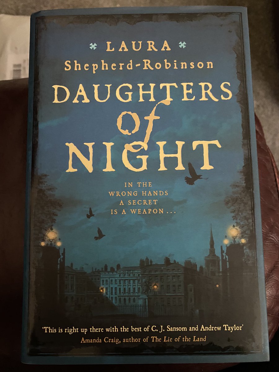 antongyan's tweet photo. Book 4 of 2021 and I’m so excited it’s #DaughtersOfTheNight by the amazing @LauraSRobinson. https://t.co/KYBiE9EHRT