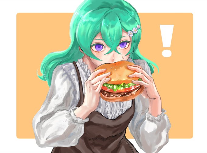 ハンバーガーのtwitterイラスト検索結果