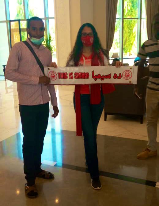 We’re off to Al-Hilal stadium now! May the Almighty be with us 🙏🏽