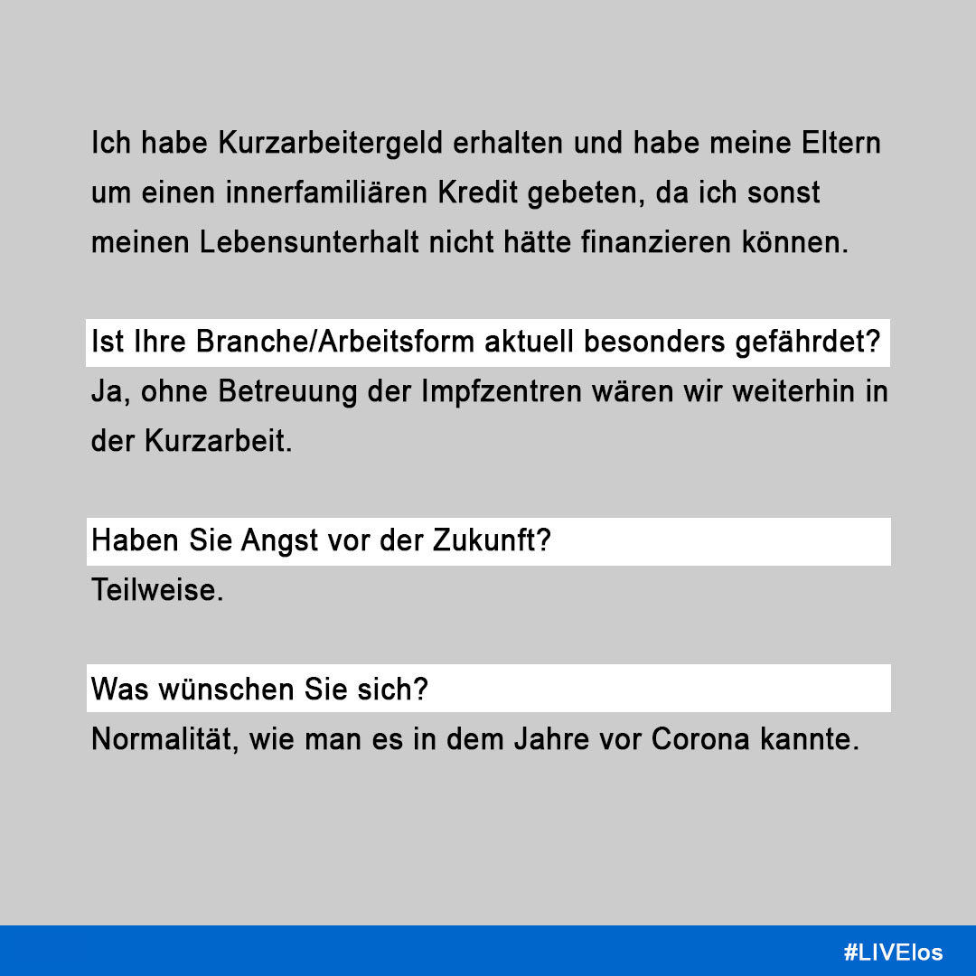 uberarenaberlin's tweet photo. "Ohne Betreuung der Impfzentren wären wir weiterhin in der Kurzarbeit."
Wir haben mit Babette Brieske darüber gesprochen, wie fast 525.600 Minuten ohne Events für sie waren. ⬇️
#LIVElos #countdown https://t.co/LdBycSugSZ